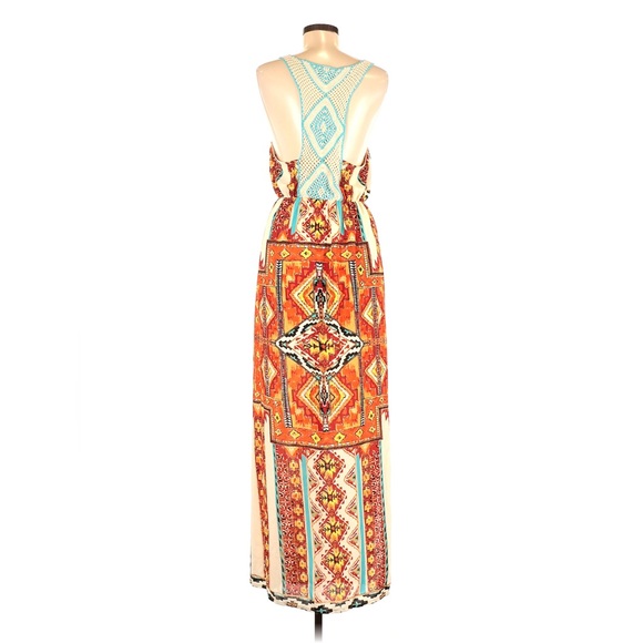 Jealous Tomato Dresses & Skirts - Jealous Tomato Crochet Racerback Maxi Dress - 8